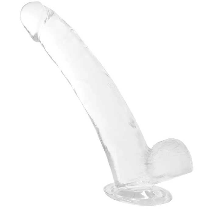 Dildos CalExotics Size Queen 10 Inch Jelly Dildo in Clear Dildos CalExotics Size Queen 10 Inch Jelly Dildo in Clear