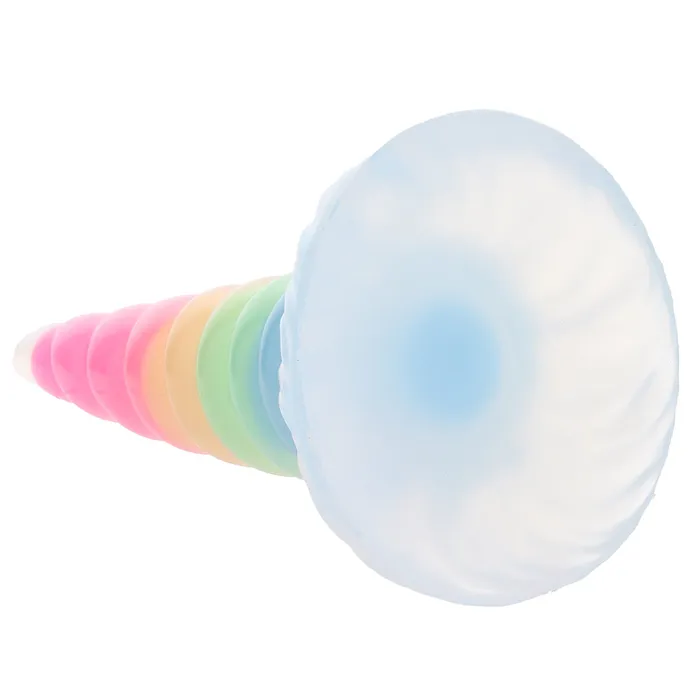 XR Brands Dildos Creature Cocks UniGlow Rainbow Dildo