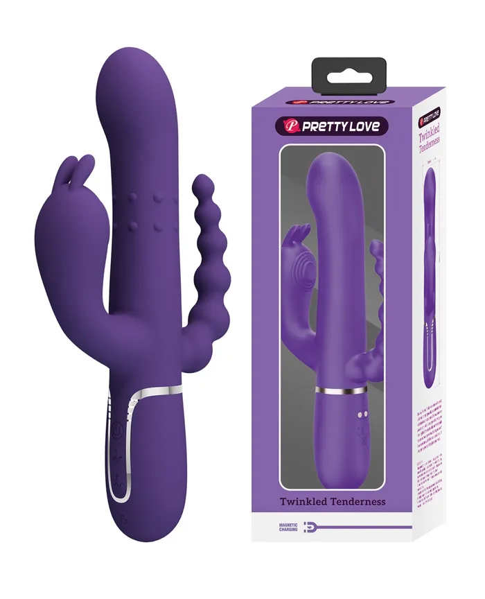 Pretty Love Cammy 4 in 1 Twinkled Tenderness Purple Pretty Love Vibrators