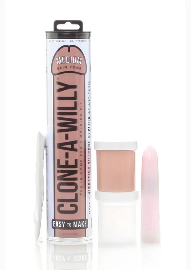 CloneAWilly Female Sex Toys CloneAWilly Silicone Dildo Molding Kit with Vibrator