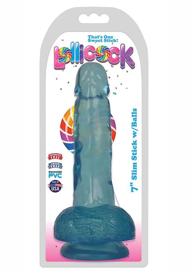 Female Sex Toys Lollicock Lollicock Slim Stick Dildo with Balls