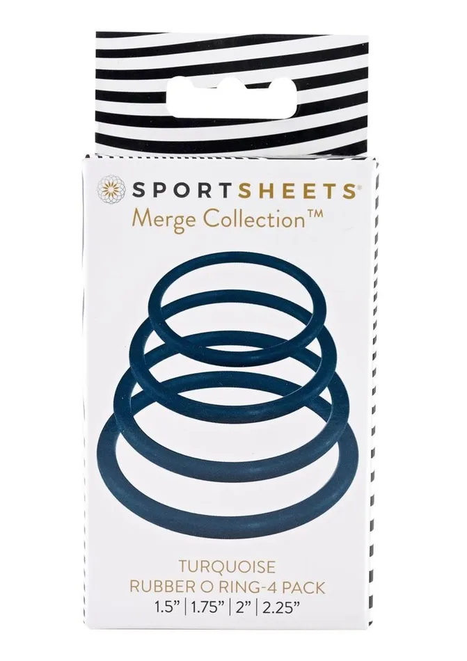 Male Sex Toys Sportsheets Rubber ORing Assorted Sizes