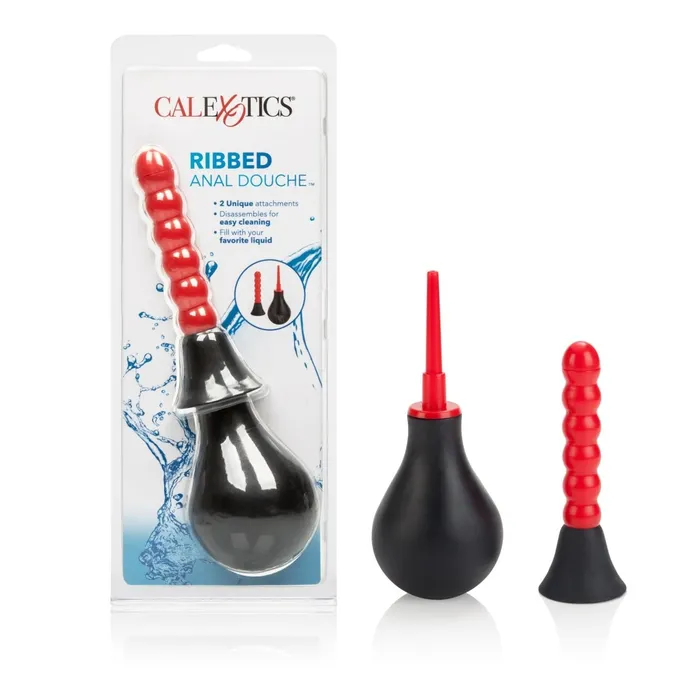 CalExotics Male Sex Toys Ribbed Anal Douche