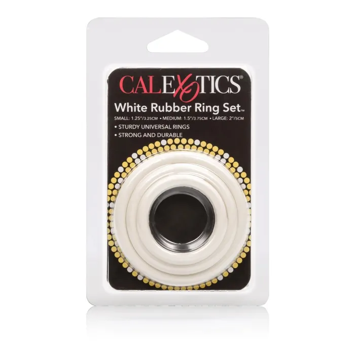 CalExotics Male Sex Toys Rubber Ring 3 Piece Set