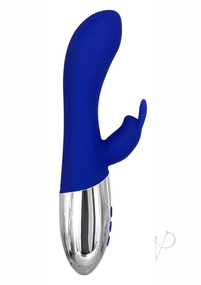 Aande Royal Rabbit Warm Vibe Blue Adam and Eve Vibrators