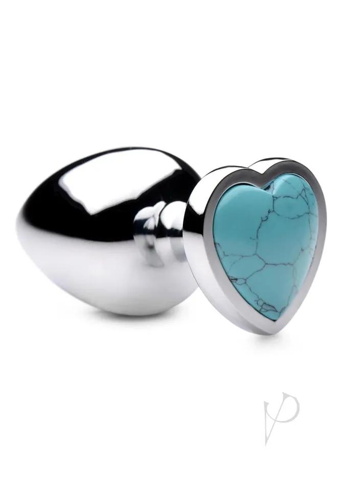 Booty Sparks Anal Booty Sparks Turquoise Heart Lg Plug