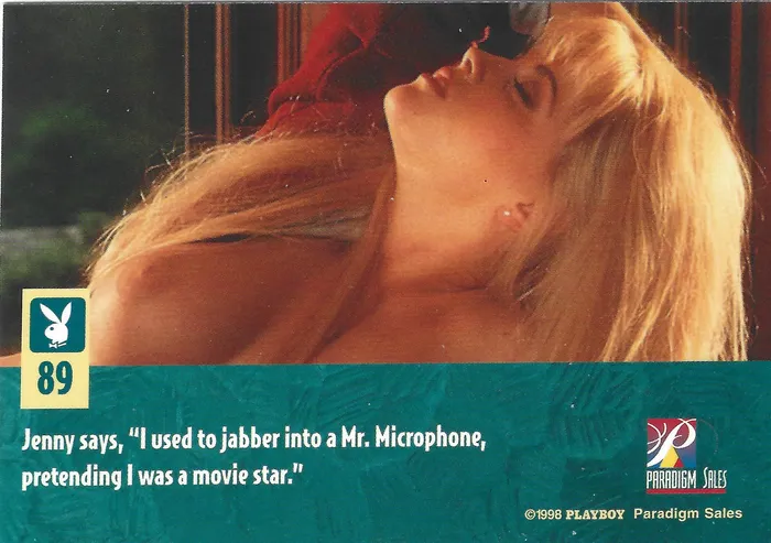 Dans Cards Anal Playboy Best Of Jenny McCarthy Card 89 Dans Cards Anal Playboy Best Of Jenny McCarthy Card 89