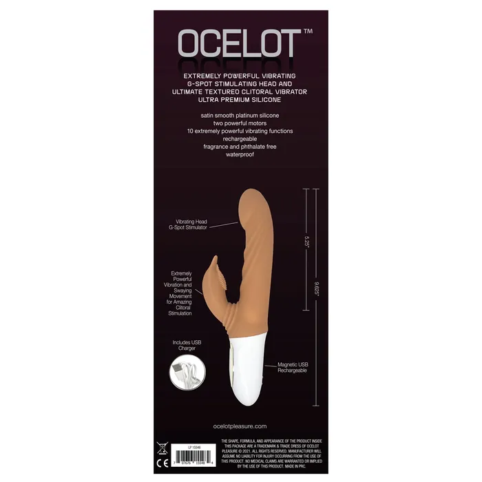 Female Sex Toys DMLET The Ocelot Rabbit Vibrator