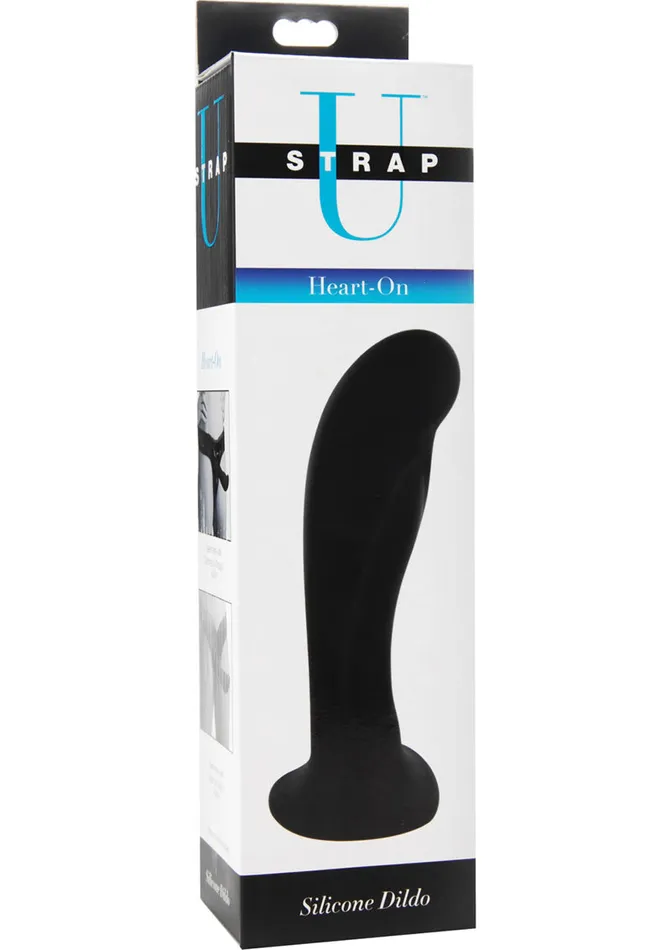 Female Sex Toys Heart On Silicone Dildo STRAP U