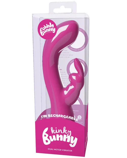 Female Sex Toys Vedo VeDO Kinky Bunny 12 Function USB Rechargeable Rabbit Vibrator