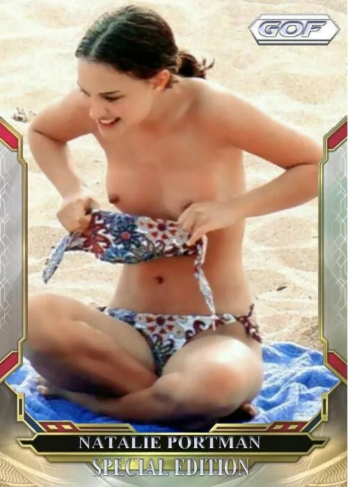 GOF Cards 2021 Girls on Film SE Natalie Portman Nude Card Female Sex Toys