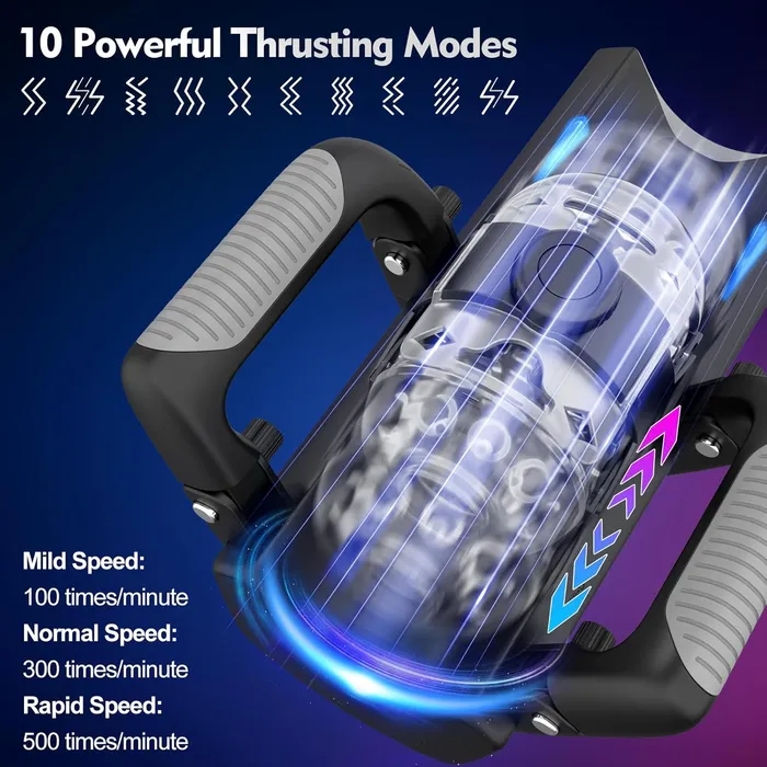 THRUST PRO GIGI 12cm5in Thrusting Distance with Phone Stand Foldable Handle Adorime Vibrators