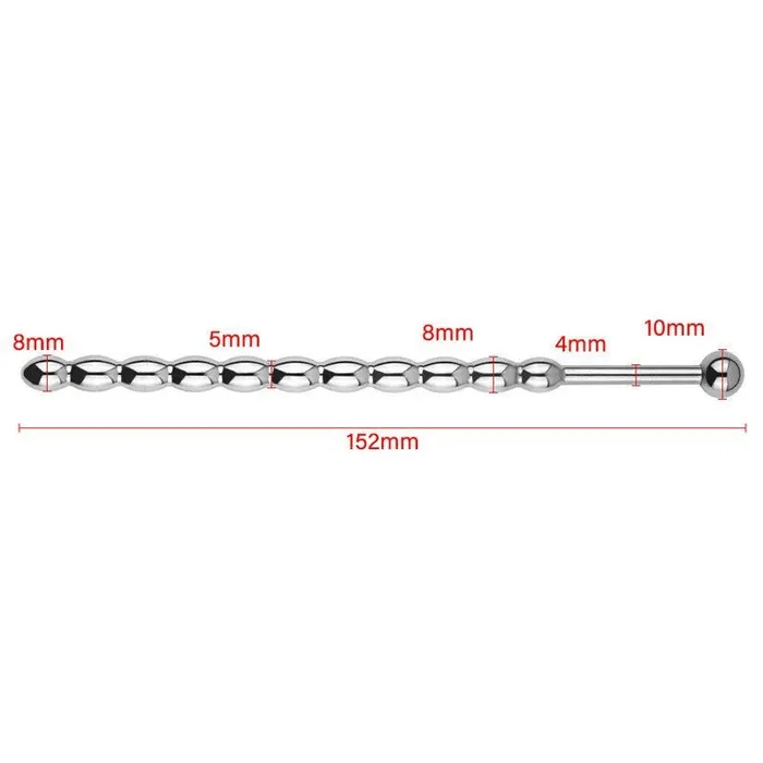 Extreme Pain Explorer Urethral Sounding Stainless Steel Penis Plug Advanced Stimulation Romulus Male Sex Toys