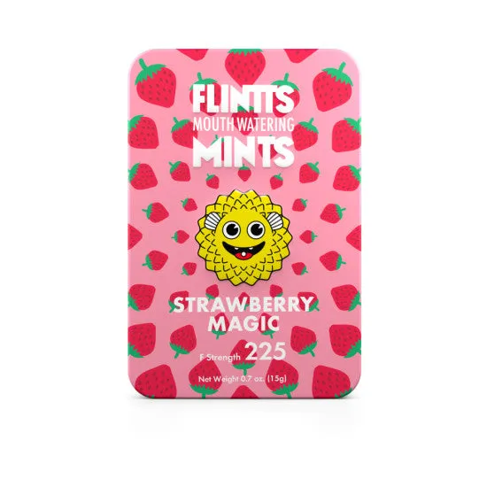Female Sex Toys Flintts Mints Flintts Mouth Watering Mints in Strawberry Magic Medium Strength