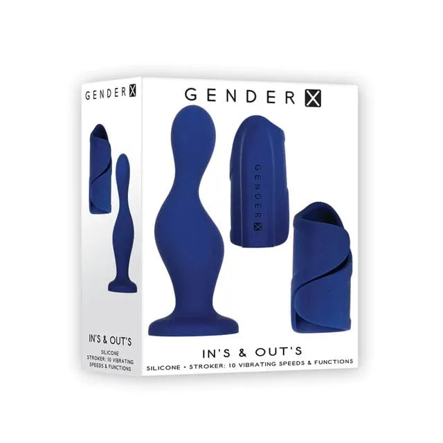Male Sex Toys Gender X Gender X Ins Outs Dildo Stroker