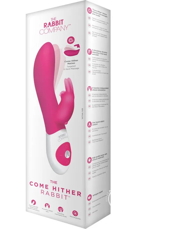 RABBIT COMPANY Come Hither Come Hither GSpot Rabbit Vibrator The Rabbit Company Female Sex Toys