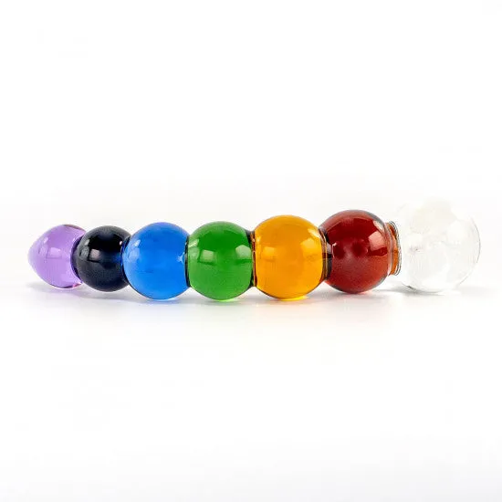Rainbow Bubble Dil with Dichroic Bulb Crystal Delights Anal