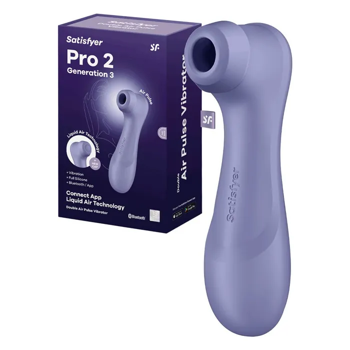 SATISFYER Female Sex Toys Satisfyer Pro 2 Gen 3 Clitoral Stimulator with App Control