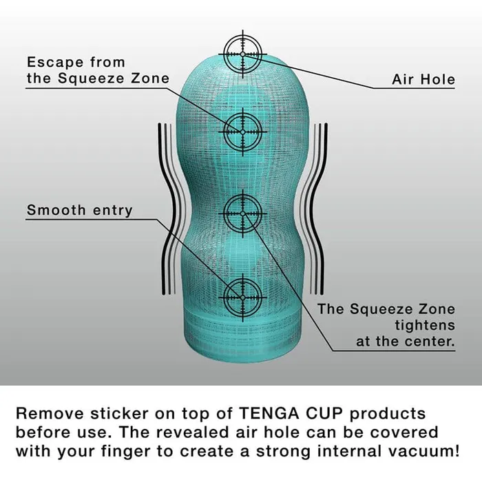 Tenga Original Vacuum Cup Ultra Size Tenga Male Sex Toys