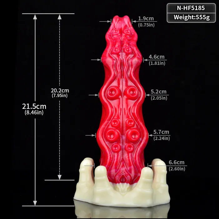 NNSX NNSX Cyril Hellfire Octopus Tentacle Dildo Dildos