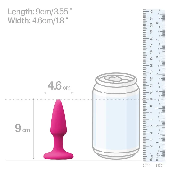 ns novelties Male Sex Toys Colours Silicone Pleasure Anal Plug Mini