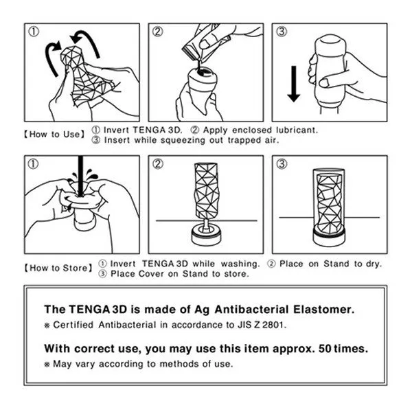 Tenga Male Sex Toys TENGA 3D SERIES MODULE