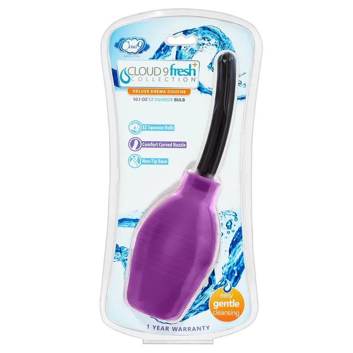 Anal Cloud 9 Novelties Fresh Plus Deluxe Enema Douche 101 Oz Ez Squeeze Bulb Anal Cloud 9 Novelties Fresh Plus Deluxe Enema Douche 101 Oz Ez Squeeze Bulb