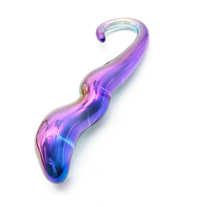 Anal Domlust Realistic Glass Dildo Butt Plug Fantasy Animal Dildos Crystal Vagina Anal Sex Toy