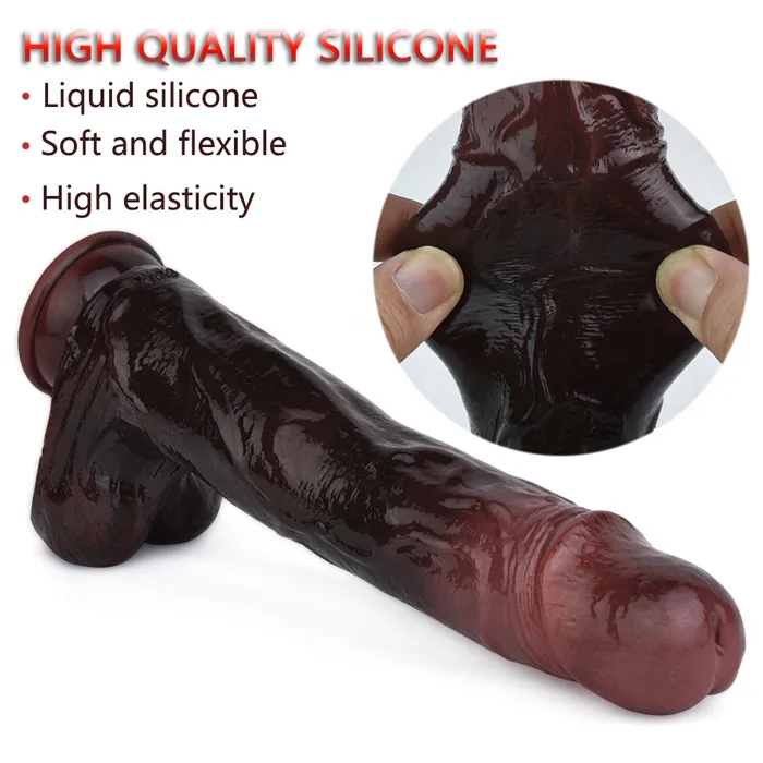 Anal NobleSculpt Remote Control Black Anal Dildo 9inch Realistic Thrusting Prostate Massager Women Vibrator