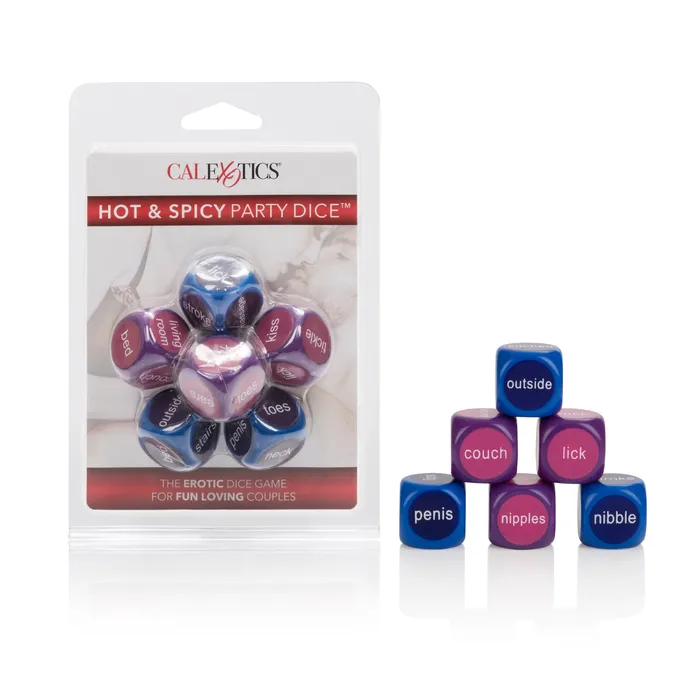 CalExotics Hot and Spicy Erotic Dice Game for Couples Couples