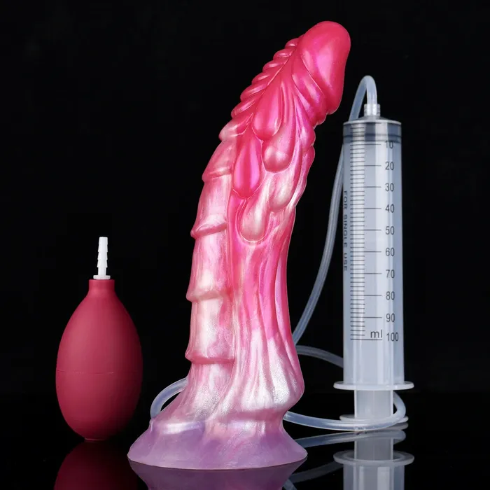 DirtyToyz Realistic Fantasy Ejaculating Dildo Haku Female Sex Toys