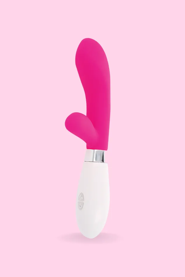DREAMLOVE Rabbit Vibrante Glossy Rosa 12cm Vibrators