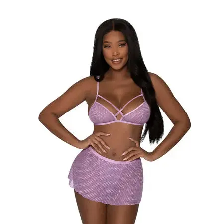 Magic Silk Female Sex Toys Magic Silk Girl Next Door Bralette With Skirt Lilac SM Magic Silk Female Sex Toys Magic Silk Girl Next Door Bralette With Skirt Lilac SM