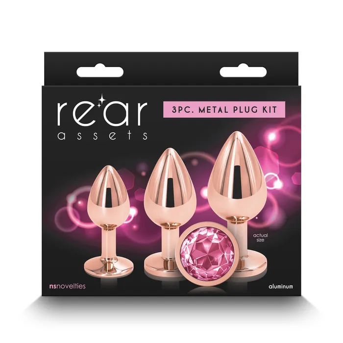 nsnovelties Female Sex Toys Rear Assets Trainer Kit Rose Gold Graduated Pleasure in Elegant Style nsnovelties Female Sex Toys Rear Assets Trainer Kit Rose Gold Graduated Pleasure in Elegant Style