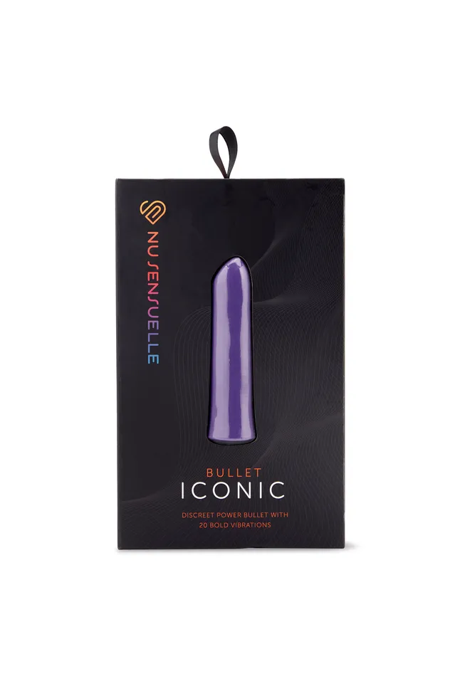 Nu Sensuelle ICONIC BULLET DEEP PURPLE Nu Sensuelle Vibrators