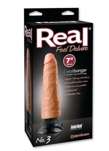 Pipedream Dildos Real Feel Deluxe no3 7Inch Flesh Pipedream Dildos Real Feel Deluxe no3 7Inch Flesh