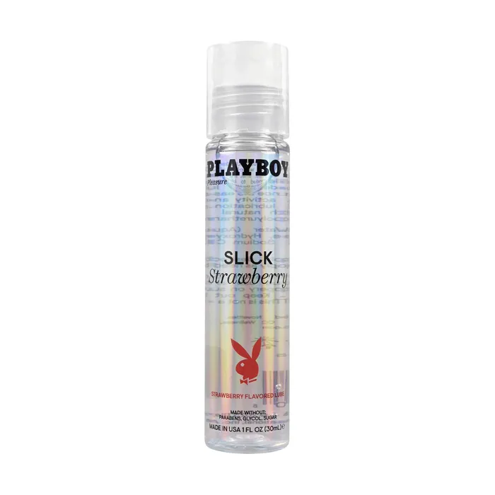 Playboy Lubricants Playboy Pleasure Slick Strawberry Flavored Lubricant 1 Oz Playboy Lubricants Playboy Pleasure Slick Strawberry Flavored Lubricant 1 Oz