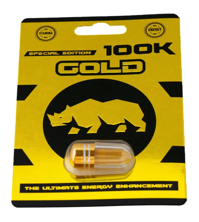 Rhino Couples Rhino Gold 100K Special Edition 1 Capsule Extend Length Girth Stamina Up To 7 Days Rhino Couples Rhino Gold 100K Special Edition 1 Capsule Extend Length Girth Stamina Up To 7 Days