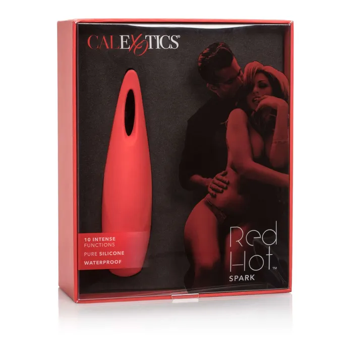 Vibrators CalExotics Red Hot Spark Your PocketSized Powerhouse for Unforgettable Pleasure