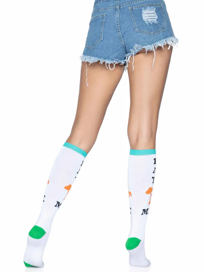 Vibrators Leg Avenue Eat Me Knee Highs Vibrators Leg Avenue Eat Me Knee Highs