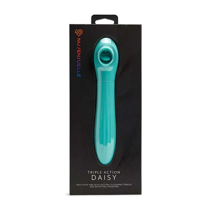 Vibrators Nu Sensuelle Triple Action Daisy Massager Electric Blue Nu Sensuelle Vibrators Nu Sensuelle Triple Action Daisy Massager Electric Blue Nu Sensuelle