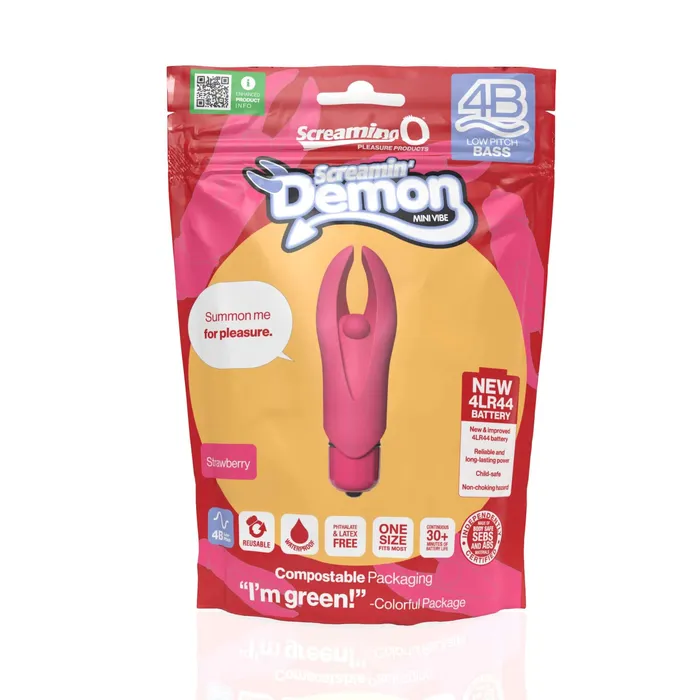 Vibrators Screaming O 4b Demon Strawberry Vibrators Screaming O 4b Demon Strawberry
