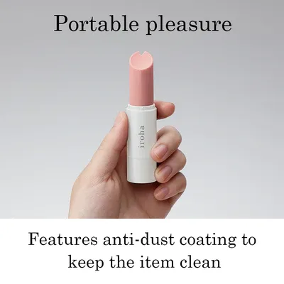 Vibrators stick light pink white Iroha
