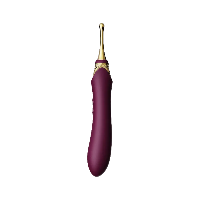 ZALO ZALO Bess 2 Clitoral Massager Targeted Stimulation Clit Massager with 8 Vibration Modes Waterproof Sex Toy USB Rechargeable Batter 1yr Warranty Velvet Purple Female Sex Toys