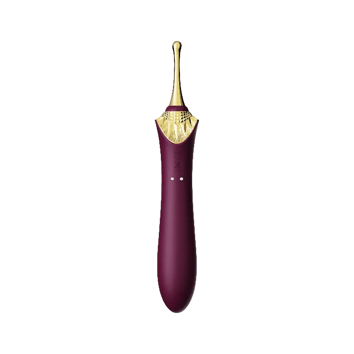 ZALO ZALO Bess 2 Clitoral Massager Targeted Stimulation Clit Massager with 8 Vibration Modes Waterproof Sex Toy USB Rechargeable Batter 1yr Warranty Velvet Purple Female Sex Toys