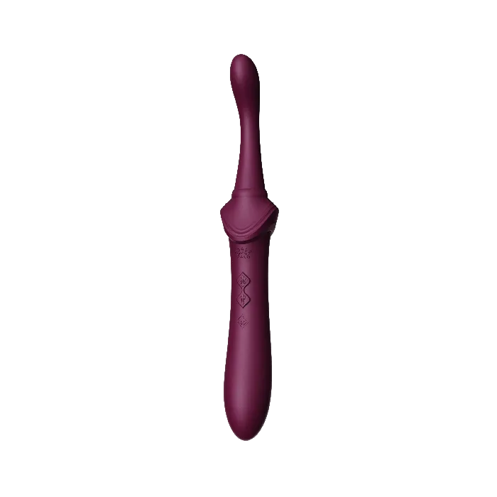 ZALO ZALO Bess 2 Clitoral Massager Targeted Stimulation Clit Massager with 8 Vibration Modes Waterproof Sex Toy USB Rechargeable Batter 1yr Warranty Velvet Purple Female Sex Toys